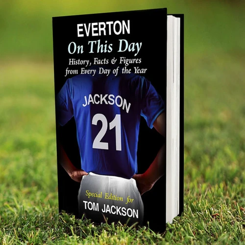 Personalised Football Team 'On This Day' Book